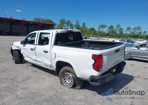 2025 Chevrolet Colorado 2Wd Wt z USA, uszkodzony, nr VIN 1GCPSBEK7S1189144